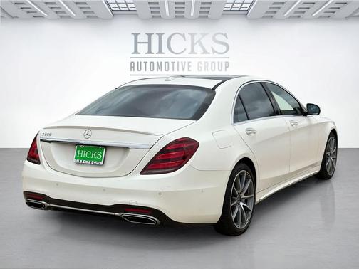 designo Cashmere White Magno (Matte Finish) 2020 Mercedes-Benz S-Class S 560