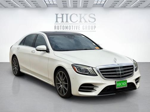 designo Cashmere White Magno (Matte Finish) 2020 Mercedes-Benz S-Class S 560