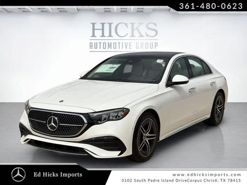 Polar White 2026 Mercedes-Benz E-Class E 350