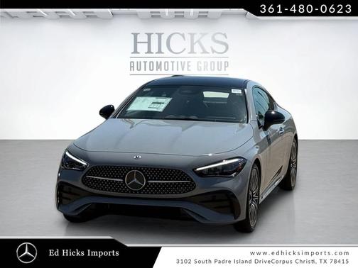 GREY 2026 Mercedes-Benz CLE 300 4MATIC Coupe