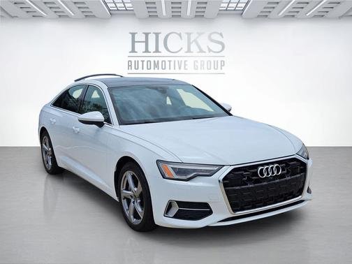 WHITE 2024 Audi A6 45 Premium Plus