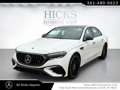 Polar White 2026 Mercedes-Benz AMG E 53 E 4MATIC+