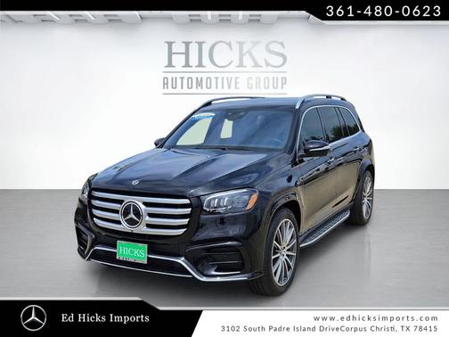 Obsidian Black Metallic 2026 Mercedes-Benz GLS 580 4MATIC