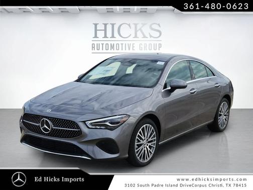 Mountain Grey Metallic 2026 Mercedes-Benz CLA 250 Base Coupe