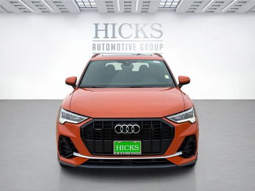 Pulse Orange 2022 Audi Q3 45 S line Premium Plus