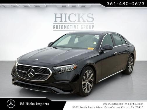 Black 2025 Mercedes-Benz E-Class E 350