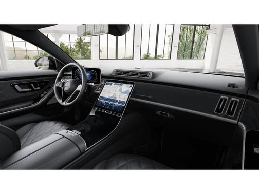 MANUFAKTUR Moonlight White Metallic 2026 Mercedes-Benz S-Class 4MATIC