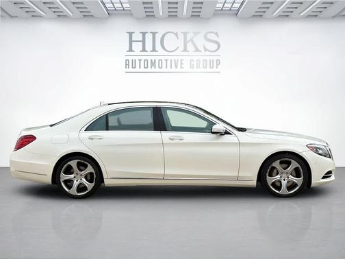 Diamond White Metallic 2014 Mercedes-Benz S-Class S 550