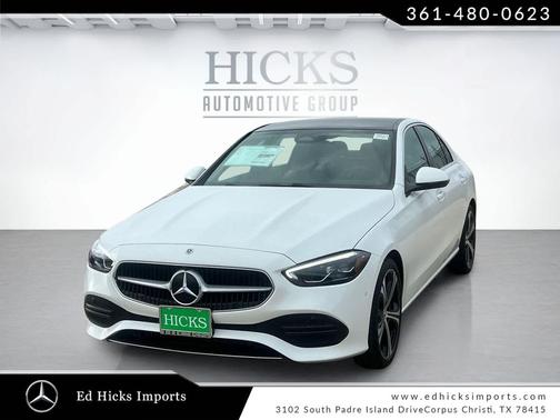 WHITE 2026 Mercedes-Benz C-Class C 300