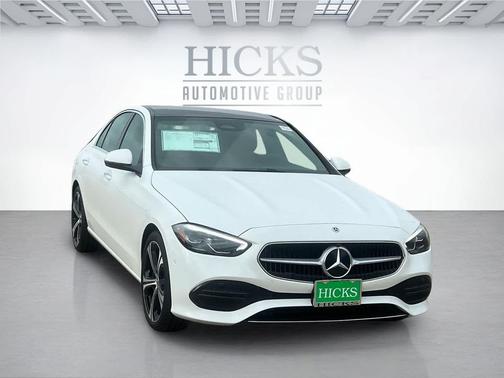 WHITE 2026 Mercedes-Benz C-Class C 300