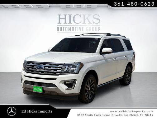 Star White Metallic Tri-Coat 2021 Ford Expedition Limited