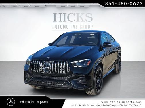 BLACK 2026 Mercedes-Benz AMG GLE 53 4MATIC+ Coupe