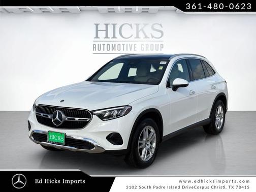 Polar White 2025 Mercedes-Benz GLC 300 4MATIC