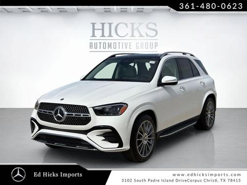 Polar White 2026 Mercedes-Benz GLE 350 4MATIC