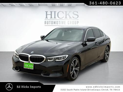 Black Sapphire Metallic 2022 BMW 330 330i