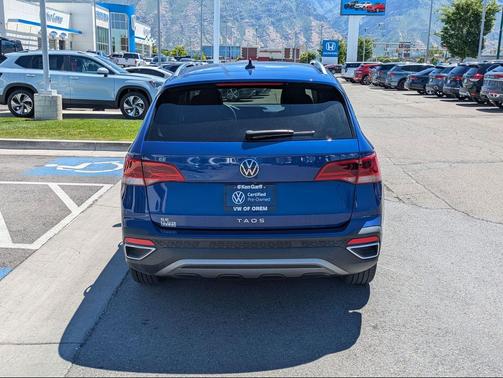 Blue 2023 Volkswagen Taos 1.5T SE