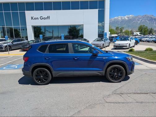 Blue 2023 Volkswagen Taos 1.5T SE