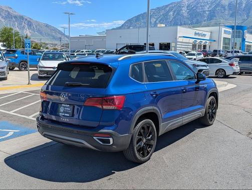 Blue 2023 Volkswagen Taos 1.5T SE
