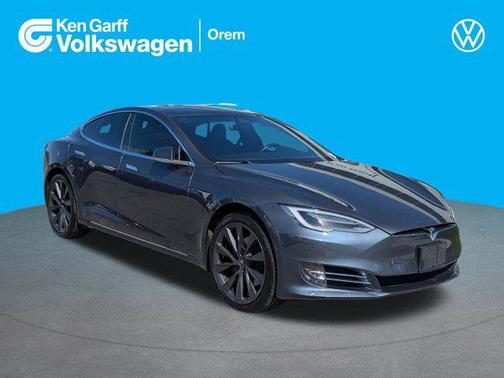 Gray 2021 Tesla Model S Long Range