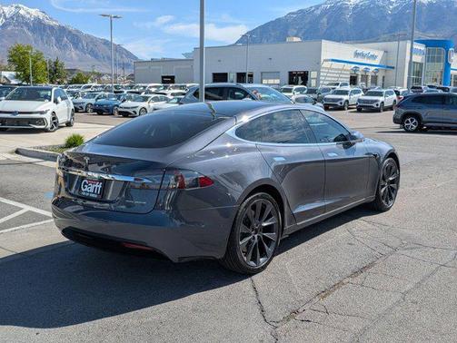 Gray 2021 Tesla Model S Long Range