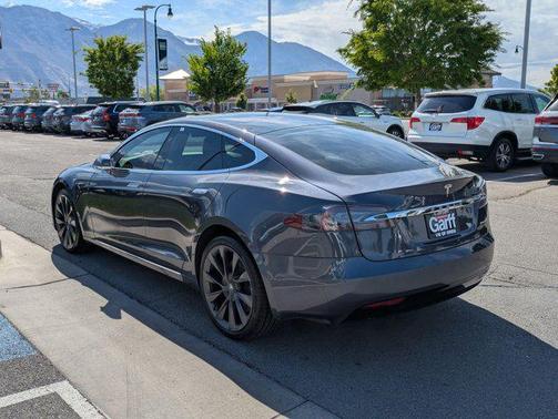 Gray 2021 Tesla Model S Long Range