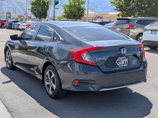 Modern Steel Metallic 2020 Honda Civic LX