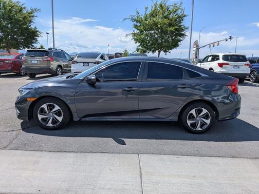 Modern Steel Metallic 2020 Honda Civic LX