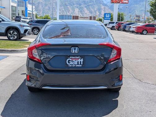 Modern Steel Metallic 2020 Honda Civic LX