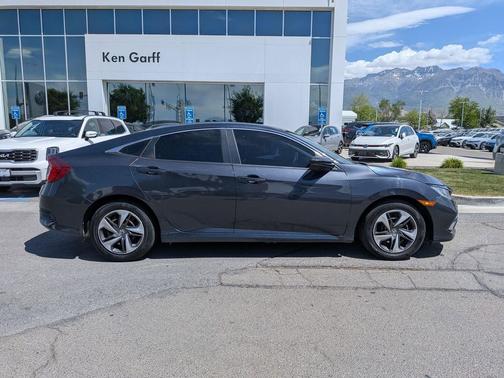 Modern Steel Metallic 2020 Honda Civic LX