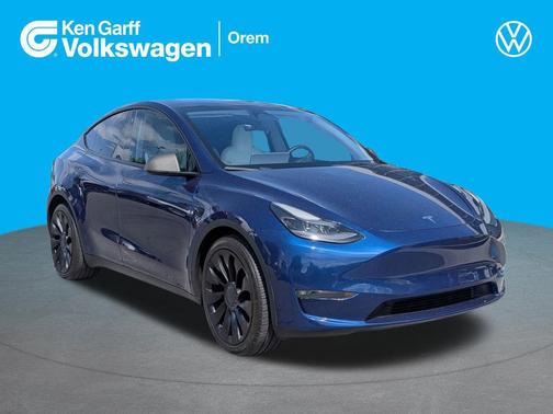 Deep Blue Metallic 2023 Tesla Model Y Long Range Dual Motor All-Wheel Drive
