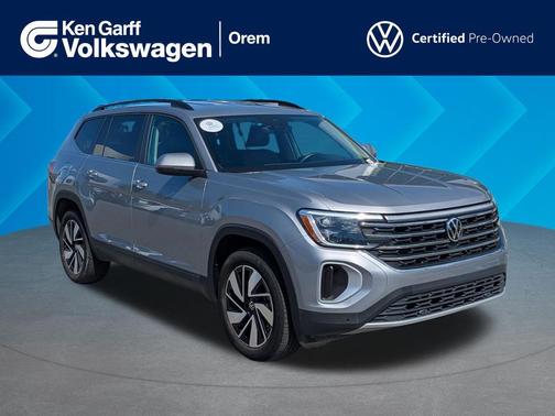 Silver Mist Metallic 2025 Volkswagen Atlas 2.0T SE w/Technology 4MOTION
