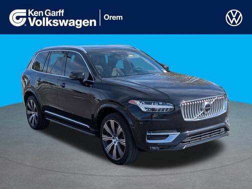 Onyx Black Metallic 2021 Volvo XC90 T6 Inscription