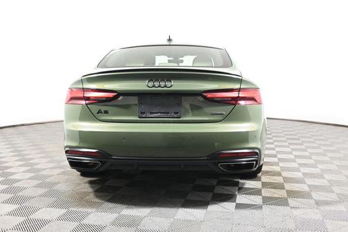 District Green Metallic 2024 Audi A5 Sportback 45 S Line Premium Plus