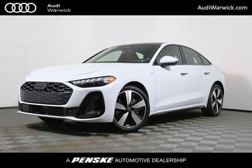 Glacier White Metallic 2026 Audi A5 Premium Plus TFSI quattro S tronic