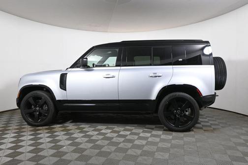 Silver Metallic 2024 Land Rover Defender 110 P400 X-Dynamic SE