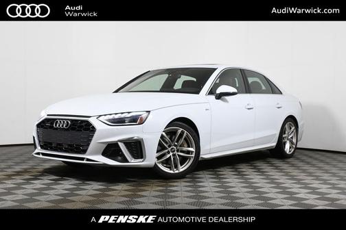 Glacier White Metallic 2023 Audi A4 45 S line Premium Plus
