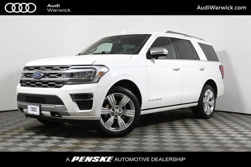Star White Metallic Tri-Coat 2023 Ford Expedition Platinum