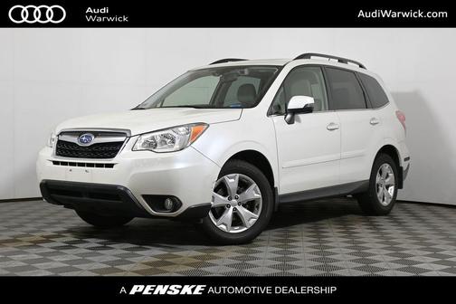 Satin White Pearl 2014 Subaru Forester 2.5i Touring