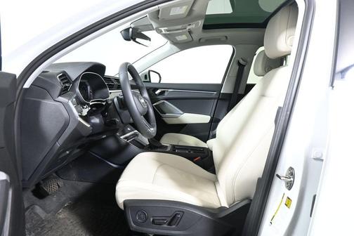 Glacier White 2025 Audi Q3 45 S line Premium Plus