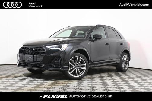 Mythos Black Metallic 2023 Audi Q3 45 S line Premium Plus