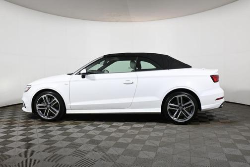 Ibis White/Black Roof 2019 Audi A3 2.0T Premium