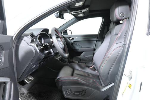 Glacier White 2025 Audi Q3 45 S line Premium Plus