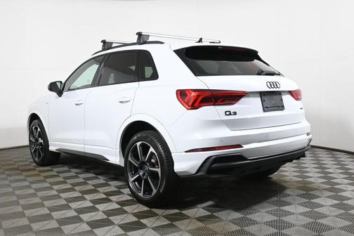 Glacier White 2025 Audi Q3 45 S line Premium Plus