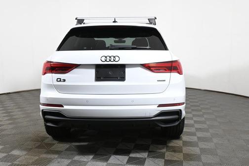 Glacier White 2025 Audi Q3 45 S line Premium Plus