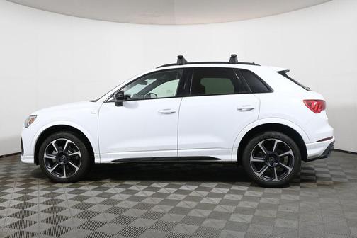 Glacier White 2025 Audi Q3 45 S line Premium Plus