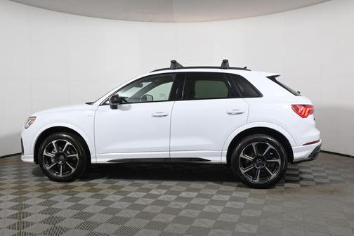 Glacier White 2025 Audi Q3 45 S line Premium Plus