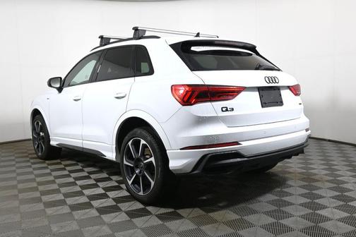 Glacier White 2025 Audi Q3 45 S line Premium Plus