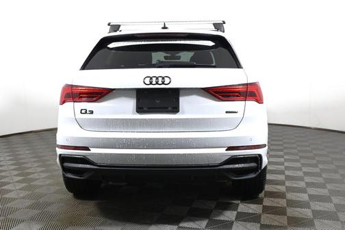 Glacier White 2025 Audi Q3 45 S line Premium Plus