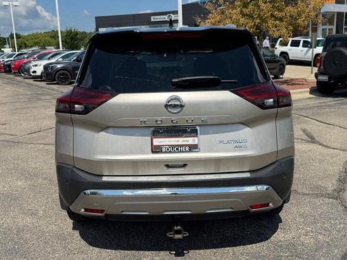 Champagne Silver Metallic 2021 Nissan Rogue Platinum