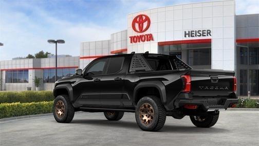 Black 2025 Toyota Tacoma Hybrid Trailhunter